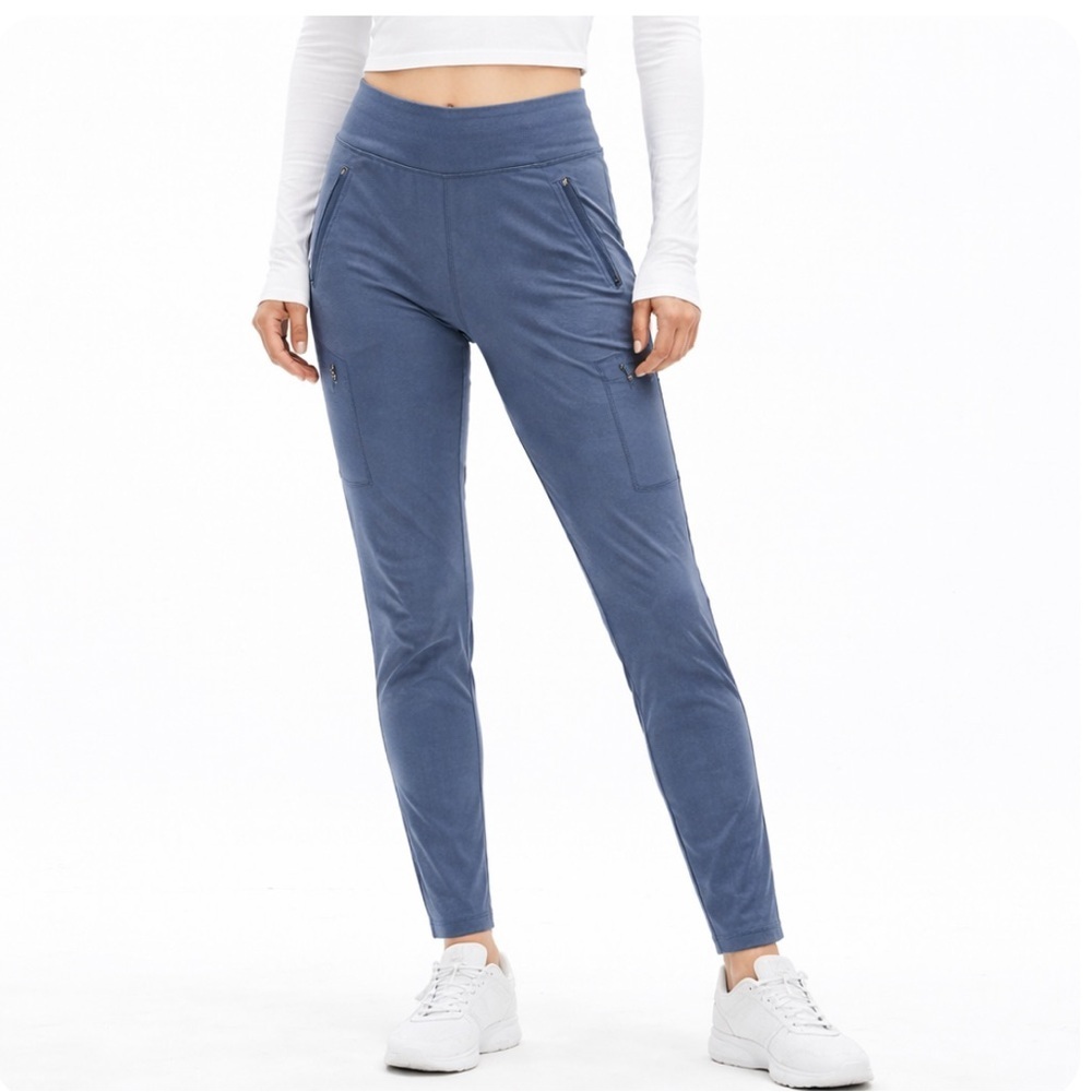 ATHLETA Headlands Hybrid Trek Tight Leggings Blue Size 2